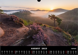 Kalender Monat August